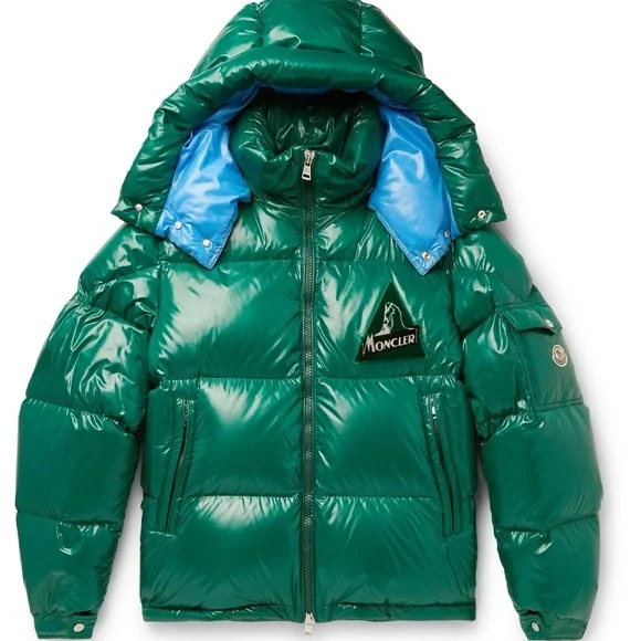 Moncler Green Wilson Puffer Coat Sz (XXL)